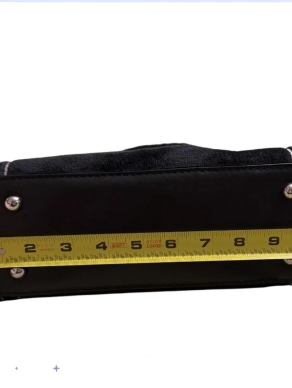 Marc Jacobs Black Velvet 'The Tote Bag' Small Tote - Picture 5 of 9